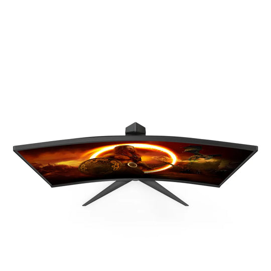 AOC CQ27G2S/BK 27" Curved 2560 x 1440 HDR10 165Hz Gaming Monitor - Hardware Hunt