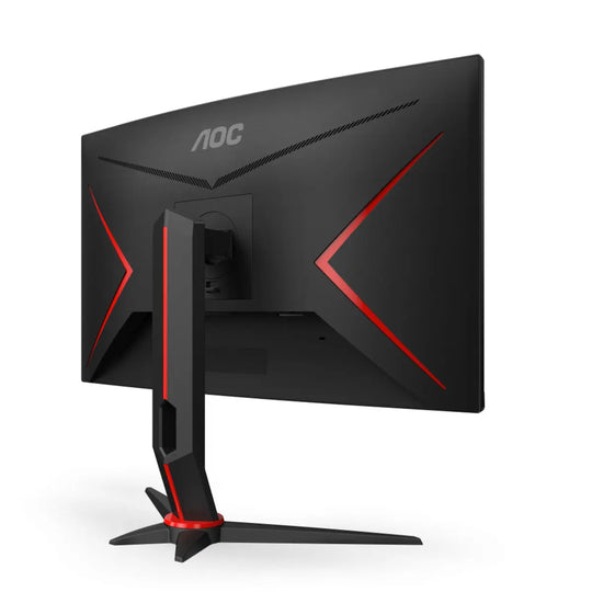 AOC CQ27G2S/BK 27" Curved 2560 x 1440 HDR10 165Hz Gaming Monitor - Hardware Hunt