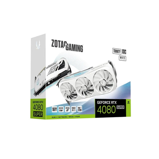 ZOTAC GEFORCE RTX 4080 SUPER Trinity OC White Edition 16GB Graphic Card - Hardware Hunt