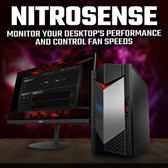 Acer NITRO 50 N50-650 Gaming PC: Intel® Core™ i5 13400F & Nvidia RTX 4060 - Hardware Hunt