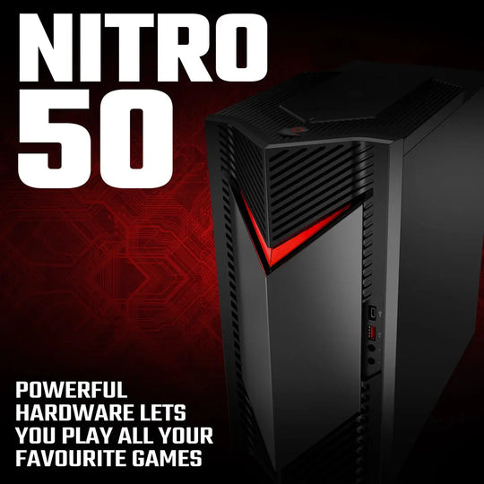 Acer NITRO 50 N50-650 Gaming PC: Intel® Core™ i5 13400F & Nvidia RTX 4060 - Hardware Hunt