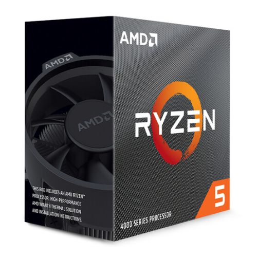 AMD Ryzen 5 4500 CPU with Wraith Stealth Cooler, AM4, 3.6GHz (4.1 Turbo), 6-Core, 65W, 11MB Cache, 7nm, 4th Gen, No Graphics - Hardware Hunt