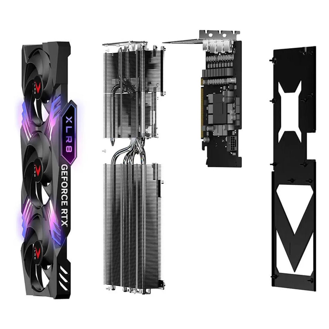 PNY GeForce RTX 4070Ti SUPER 16GB GDDR6X OC XLR8 ARGB Graphics Card - Hardware Hunt