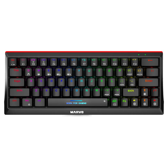 Marvo Scorpion KG962W-UK Wireless Mechanical Gaming Keyboard | Compact & Versatile - Hardware Hunt