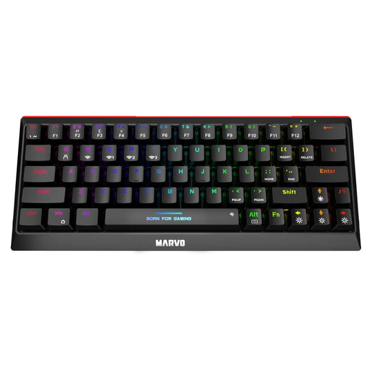 Marvo Scorpion KG962W-UK Wireless Mechanical Gaming Keyboard | Compact & Versatile - Hardware Hunt