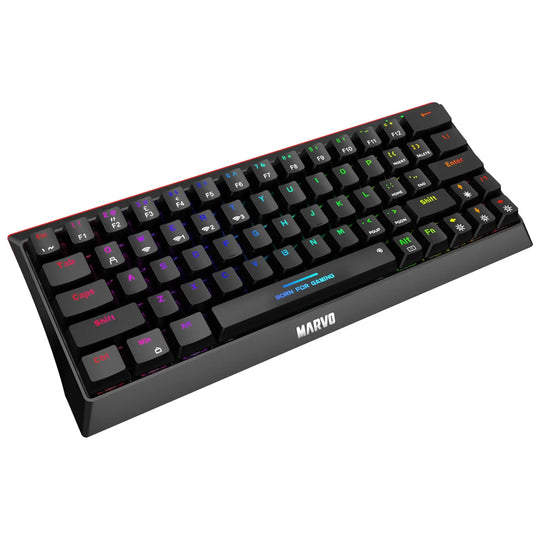 Marvo Scorpion KG962W-UK Wireless Mechanical Gaming Keyboard | Compact & Versatile - Hardware Hunt