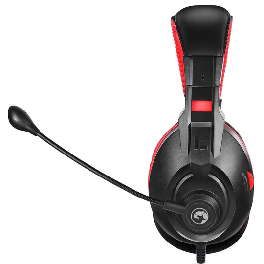 Marvo Scorpion H8321S Black & Red Gaming Headset - Hardware Hunt