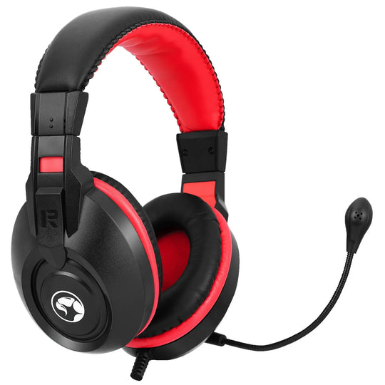 Marvo Scorpion H8321S Black & Red Gaming Headset - Hardware Hunt