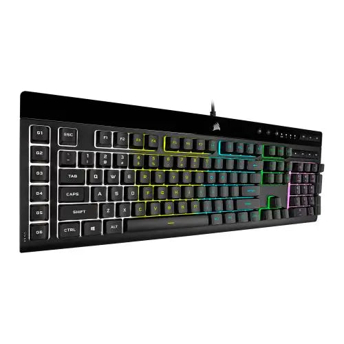 Corsair K55 RGB PRO Membrane Gaming Keyboard, USB, 5-Zone RGB, 12-Key Rollover, Anti-Ghosting, 6 Macros, IP42 - Hardware Hunt