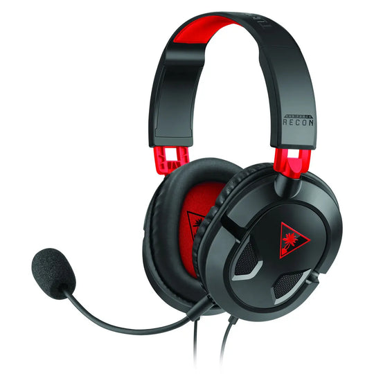 Turtle Beach Recon 50 Wired Gaming Headset (Black & Red) - Hardware Hunt