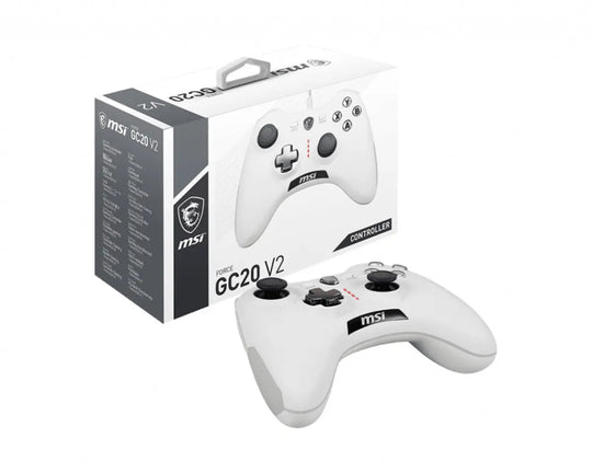 MSI FORCE GC20 V2 WHITE Gaming Controller - Hardware Hunt