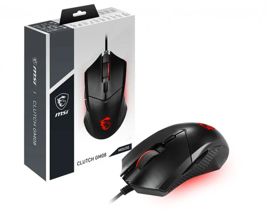 MSI CLUTCH GM08 Optical Gaming Mouse - Hardware Hunt