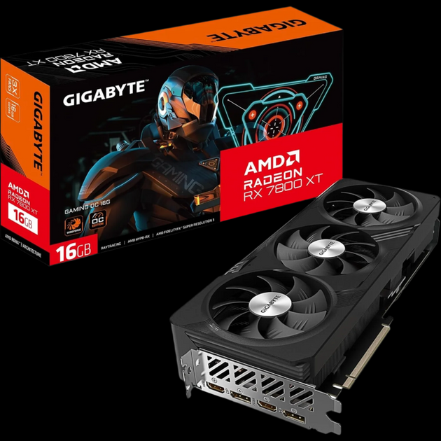 Gigabyte GAMING OC AMD Radeon RX 7800 XT 16 GB Graphics Card