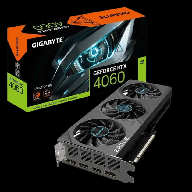 Gigabyte NVIDIA GeForce RTX 4060 EAGLE OC 8GB Graphics Card - Hardware Hunt