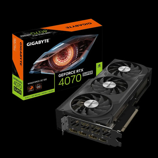 Gigabyte NVIDIA GeForce RTX 4070 SUPER WINDFORCE OC 12GB Graphics Card - Hardware Hunt