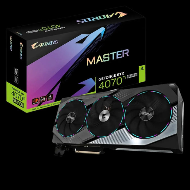 Gigabyte NVIDIA GeForce RTX 4070 Ti SUPER AORUS MASTER 16GB Graphics Card - Hardware Hunt