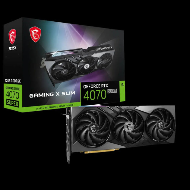 MSI GAMING X SLIM NVIDIA GeForce RTX 4070 Super 12 GB Graphics Card - Hardware Hunt