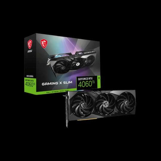 MSI GAMING X SLIM NVIDIA GeForce RTX 4060 Ti 8 GB Graphics Card - Hardware Hunt