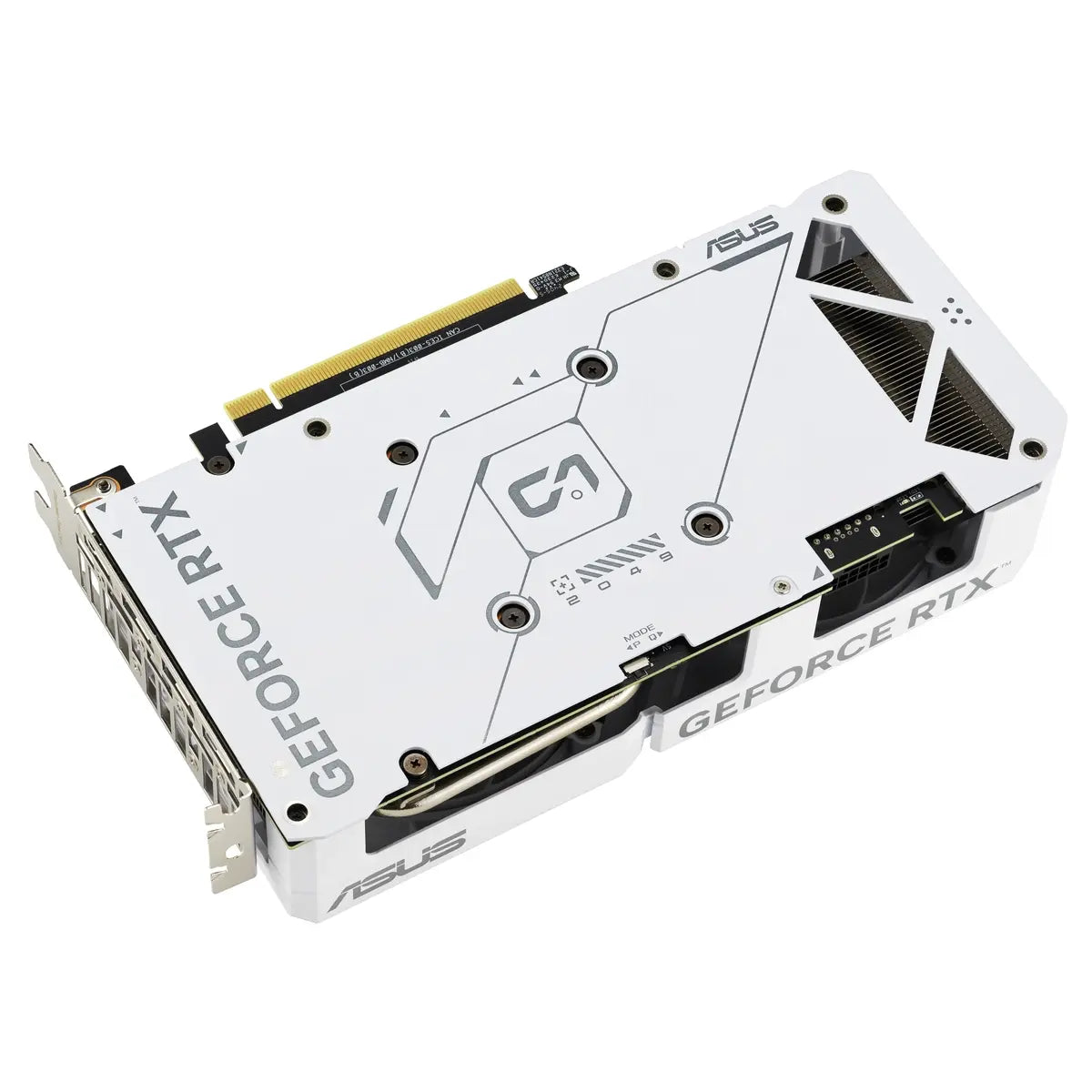 Asus DUAL RTX4070 SUPER EVO OC 12GB White Graphic Card - Hardware Hunt