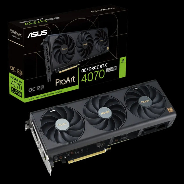 Asus ProArt RTX4070 SUPER OC 12GB Graphic Card - Hardware Hunt