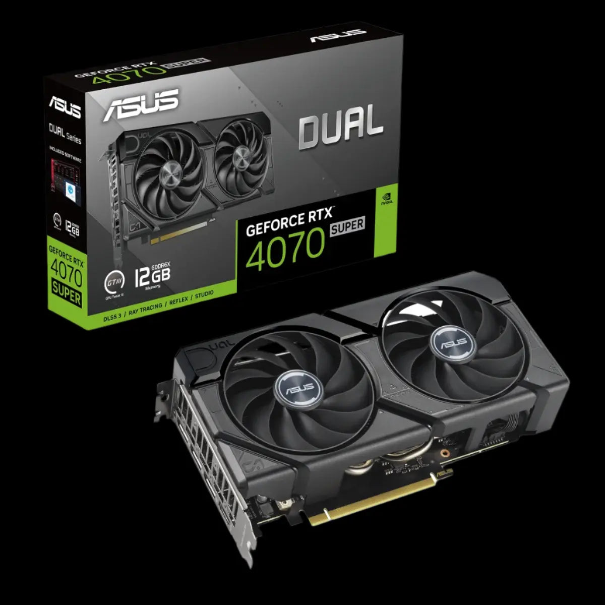 Asus DUAL RTX4070 SUPER EVO 12GB Graphic Card - Hardware Hunt