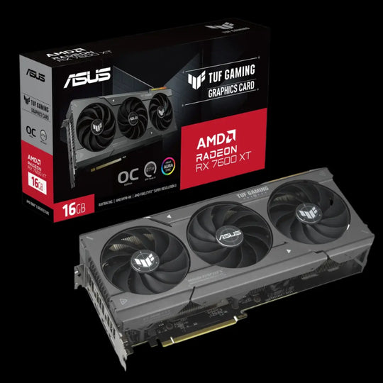 ASUS TUF Gaming RX 7600 XT 16 GB AMD Radeon Graphic Card - Hardware Hunt