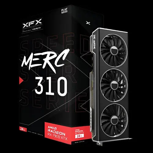 XFX RX7900 XTX Speedster MERC310 24GB AMD Radeon Graphic Card - Hardware Hunt