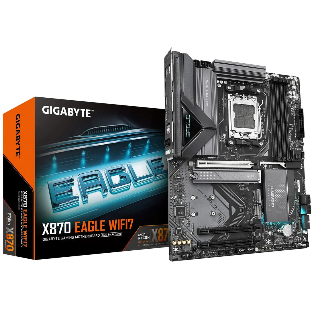 Gigabyte X870 EAGLE WIFI7 AMD AM5 Motherboard - Hardware Hunt