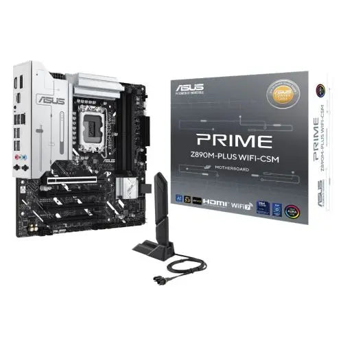 Asus PRIME Z890M-PLUS WIFI Intel Z890, LGA 1851, Micro ATX Motherboard - Hardware Hunt