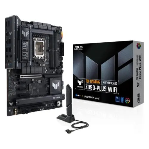 Asus TUF GAMING Z890-PLUS WIFI Motherboard – Intel 1851 Socket, DDR5, PCIe 5.0, Wi-Fi 7 - Hardware Hunt