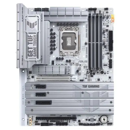 Asus TUF GAMING Z890-PRO WIFI White Motherboard – Intel 1851 Socket, Wi-Fi 7, PCIe 5.0 - Hardware Hunt