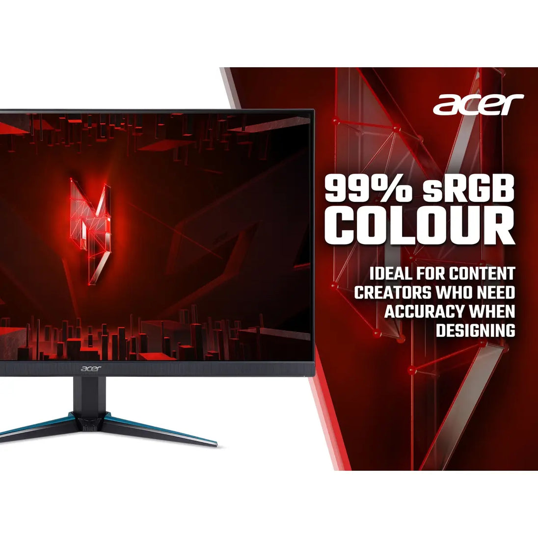 Acer NITRO VG270K 27" 4K Gaming Monitor with AMD FreeSync & Built-In Speakers 