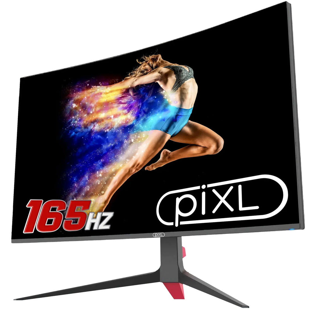 piXL 32" Curved Gaming Monitor - 165Hz, 5ms, HDR, FreeSync & G-Sync, Frameless Full HD 