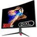 piXL 32" Curved Gaming Monitor - 165Hz, 5ms, HDR, FreeSync & G-Sync, Frameless Full HD 