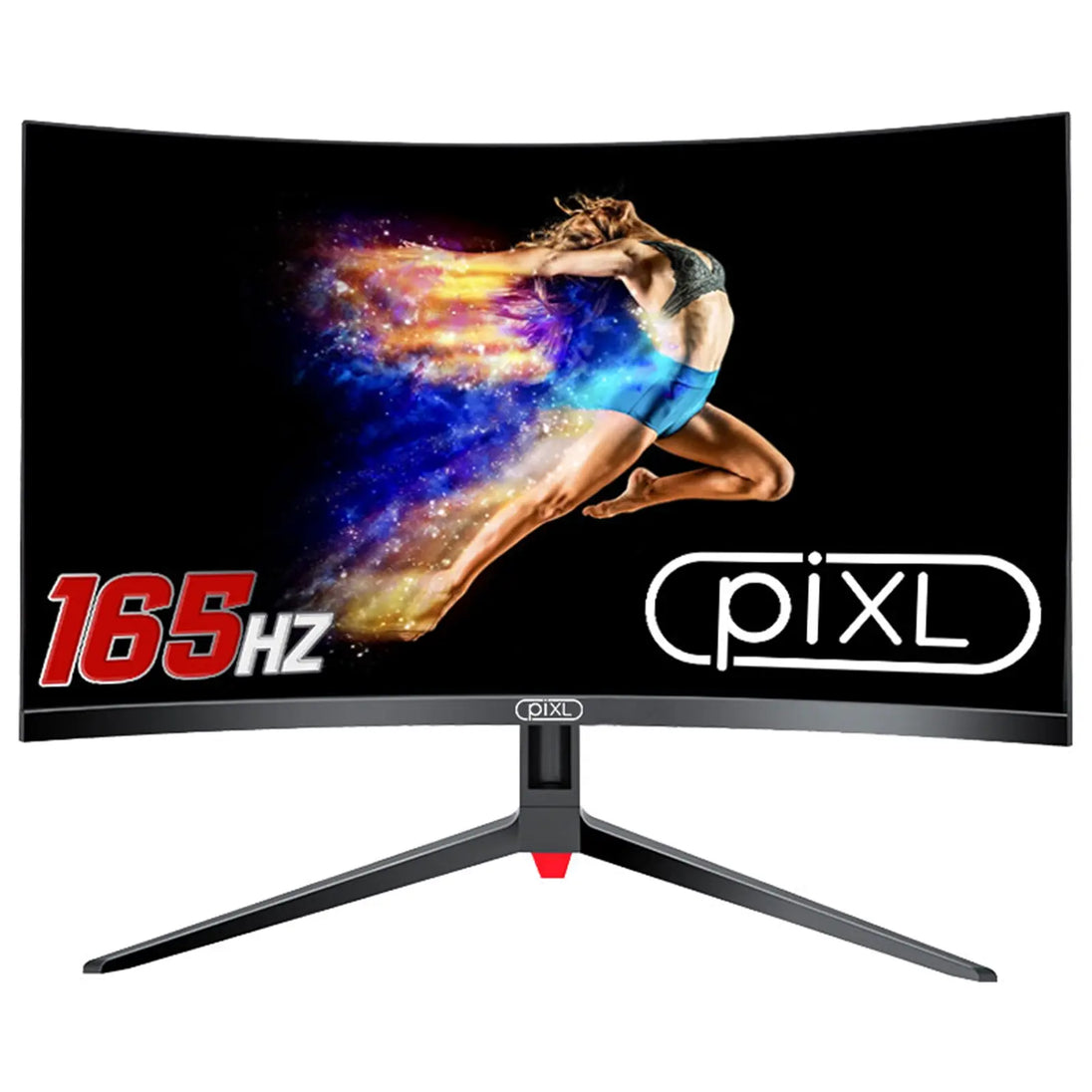 piXL 32" Curved Gaming Monitor - 165Hz, 5ms, HDR, FreeSync & G-Sync, Frameless Full HD 