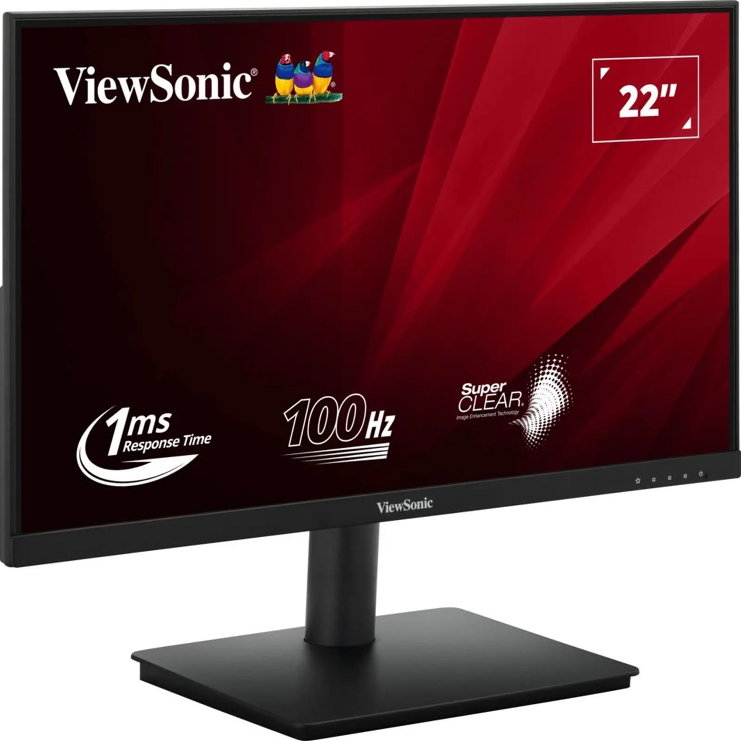 ViewSonic VA220-H 22" Full HD 1080p Monitor, 100Hz, HDMI, 1ms, VESA Mount 