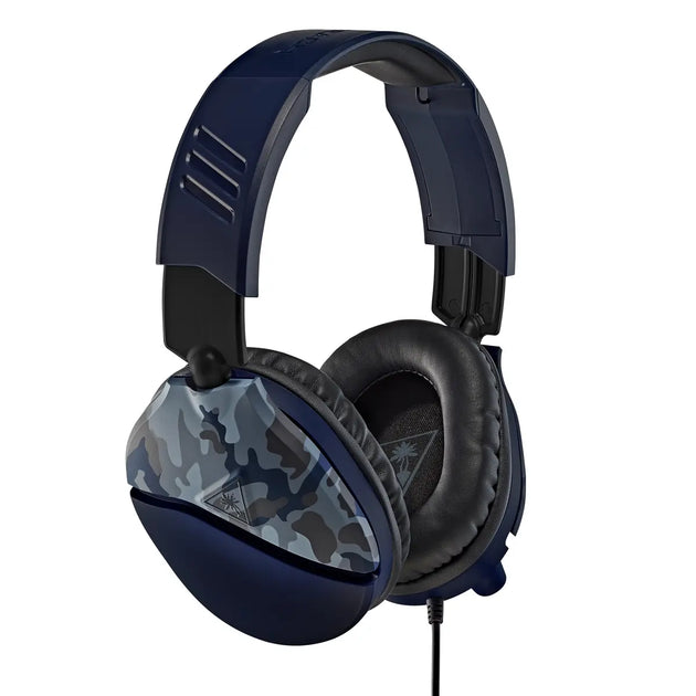 Turtle Beach Recon 70 Camo Blue Gaming Headset for Xbox, PS5, Switch, PC 