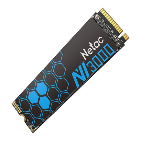 Netac 250GB NV3000 M.2 NVMe SSD, M.2 2280, PCIe3, 3D TLC NAND, R/W 3000/1400 MB/s, 95K/120K IOPS - Hardware Hunt