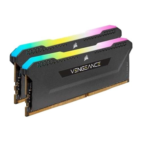 Corsair Vengeance RGB Pro SL 32GB Memory Kit (2 x 16GB), DDR4, 3200MHz (PC4-25600), CL16, XMP 2.0, Black - Hardware Hunt