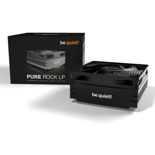 Be Quiet! BK034 Pure Rock LP Heatsink & Fan, Intel & AMD Sockets, 92mm PWM Fan, Low Profile, 100W TDP - Hardware Hunt